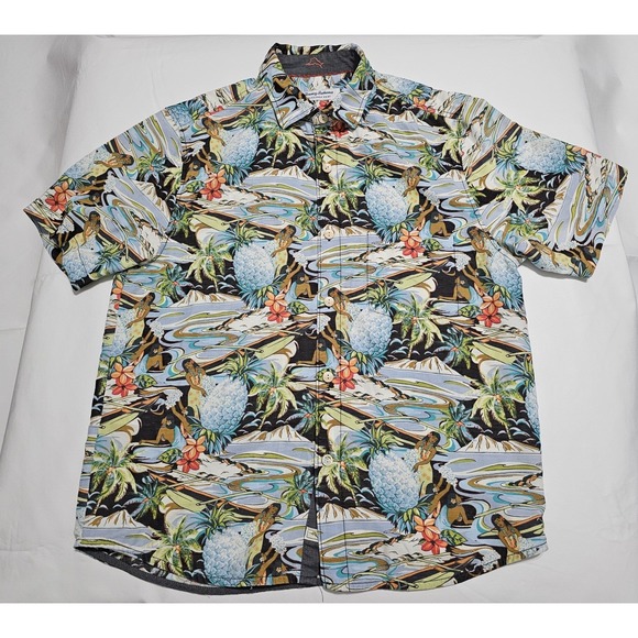 Tommy Bahama Other - Tommy Bahama Coconut Point Shirt Mens M Hawaiian Aloha Surfboard Pineapple